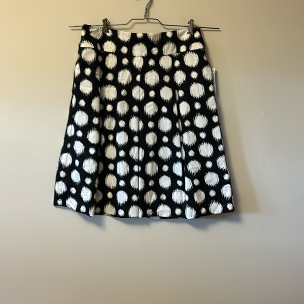 EAST 5th polka dot skirt pleats and hidden back zipper size 12 new with …